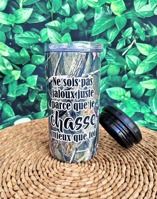 PORTE CANETTE 4/1 NE SOIS PAS JALOUX JUSTE PARCE QUE JE CHASSE MIEUX QUE TOI