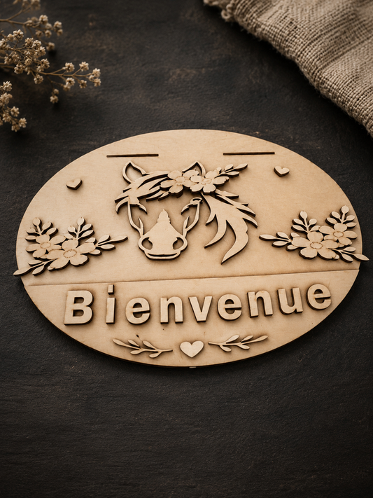 décoration de porte