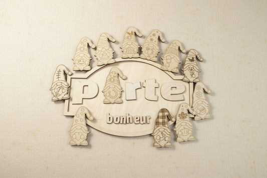 Kit DIY Gnomes à peindre