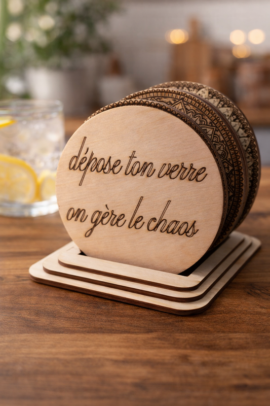 Un simple sous-verre… ou un sujet de conversation?