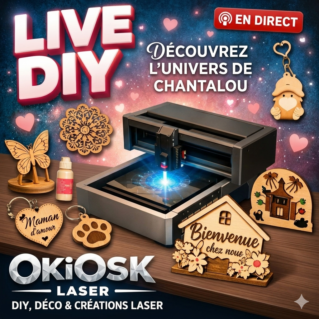 Live DIY avec Chantalou