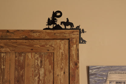 Décor mural coin de porte