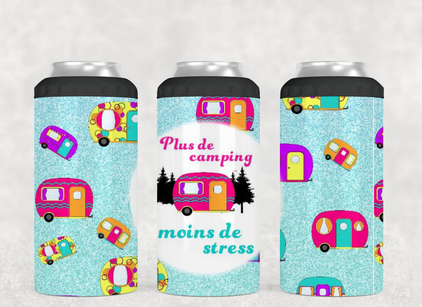 porte-canette 4/1 PLUS DE CAMPING MOINS DE STRESS