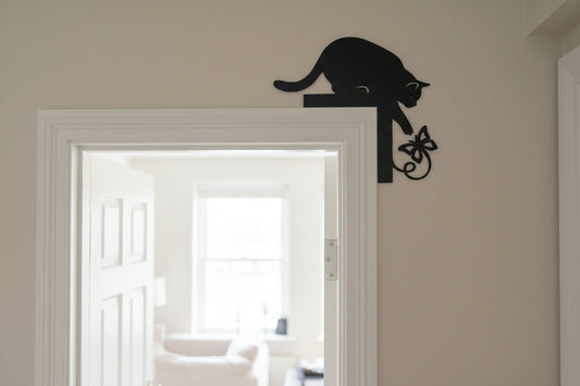 Décor mural coin de porte