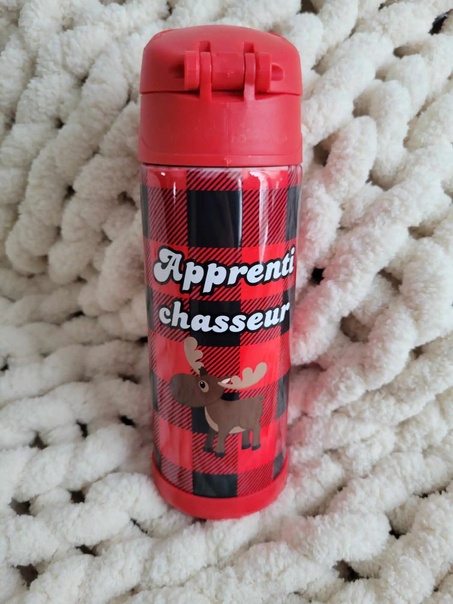 BOUTEILLE ISO POUR ENFANT   APPRENTI CHASSEUR