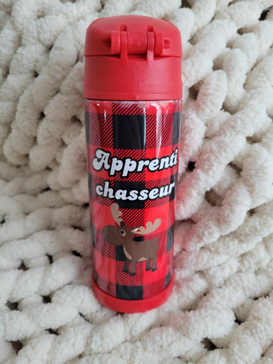 BOUTEILLE ISO POUR ENFANT   APPRENTI CHASSEUR