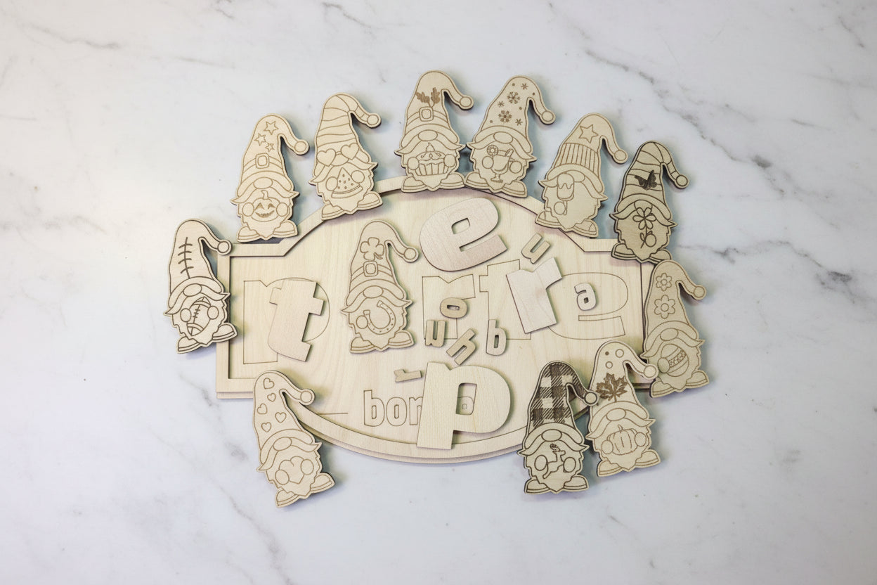 Kit DIY Gnomes à peindre