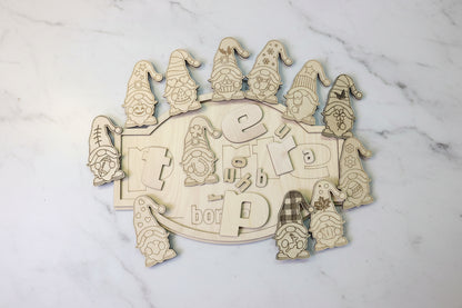 Kit DIY Gnomes à peindre